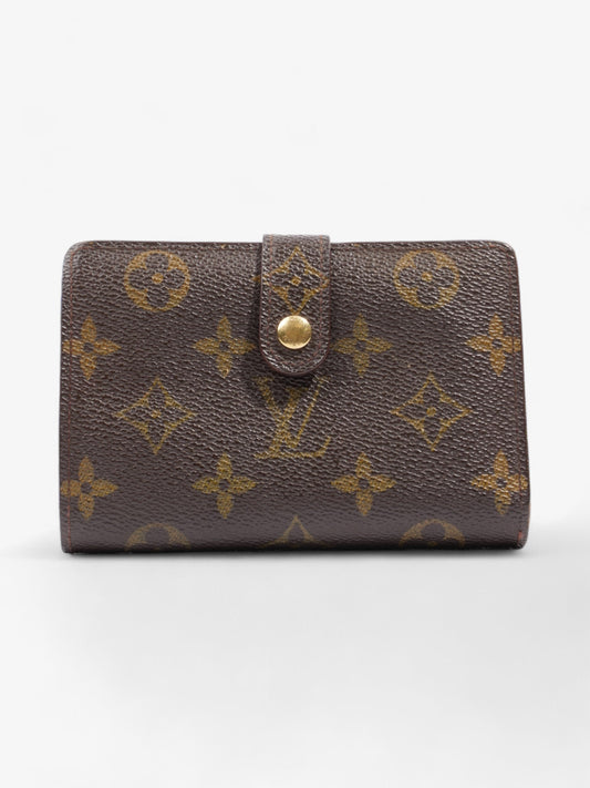 Louis Vuitton Compact Wallet Monogram Coated Canvas