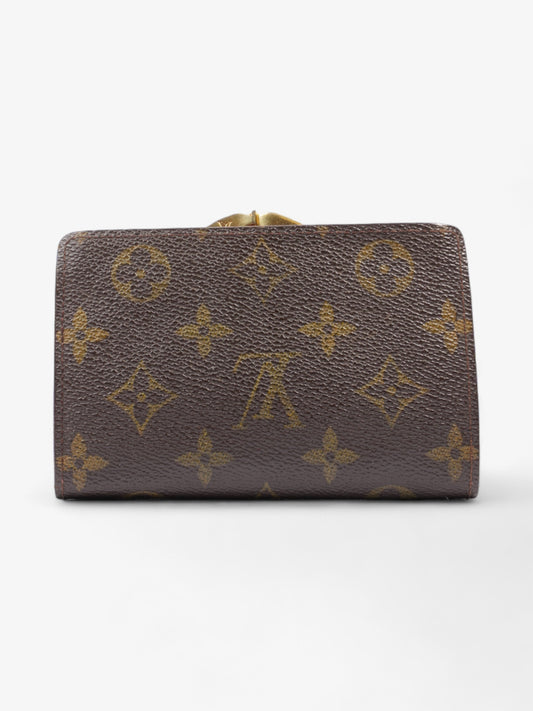 Louis Vuitton Compact Wallet Monogram Coated Canvas
