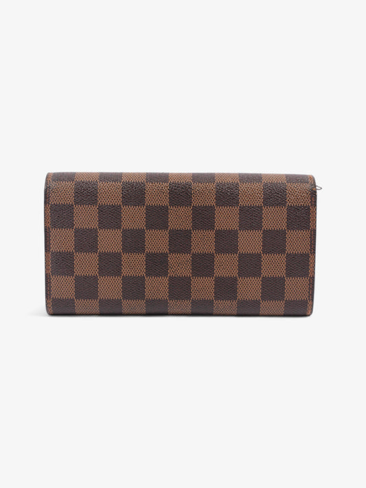 Louis Vuitton Portefeuille International Wallet Damier Ebene Coated Canvas