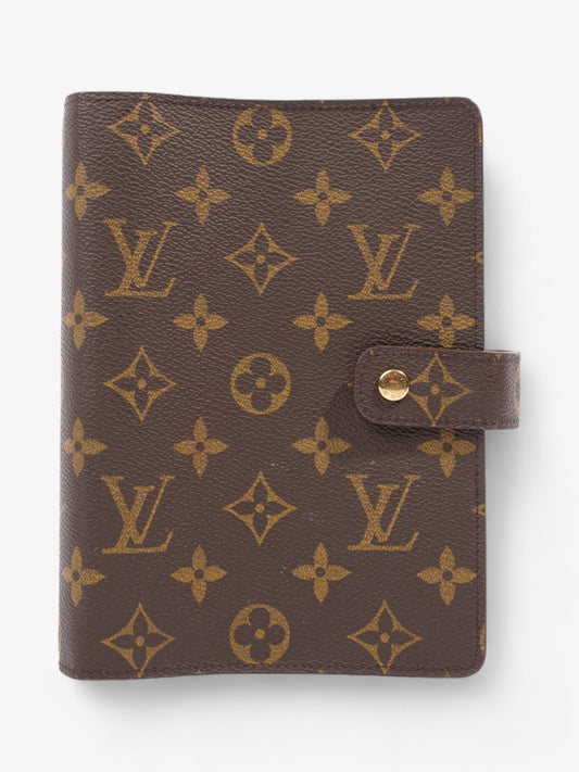 Louis Vuitton Agenda Cover Monogram Coated Canvas MM