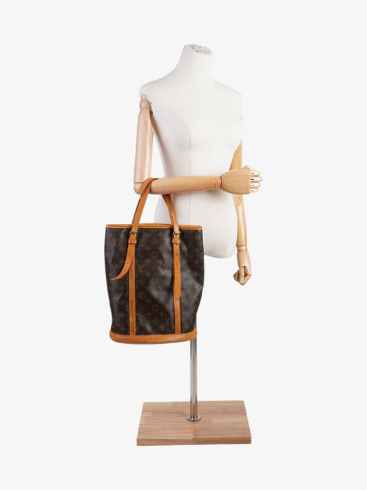 Louis Vuitton Bucket Monogram Coated Canvas GM