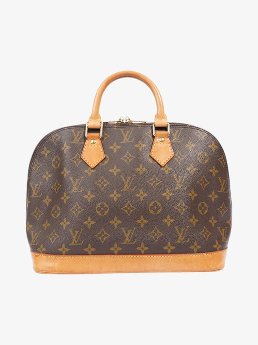 Louis Vuitton Alma Monorgam Coated Canvas PM