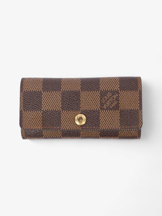 Louis Vuitton Multicles 4 Key Holder Damier Ebene Coated Canvas