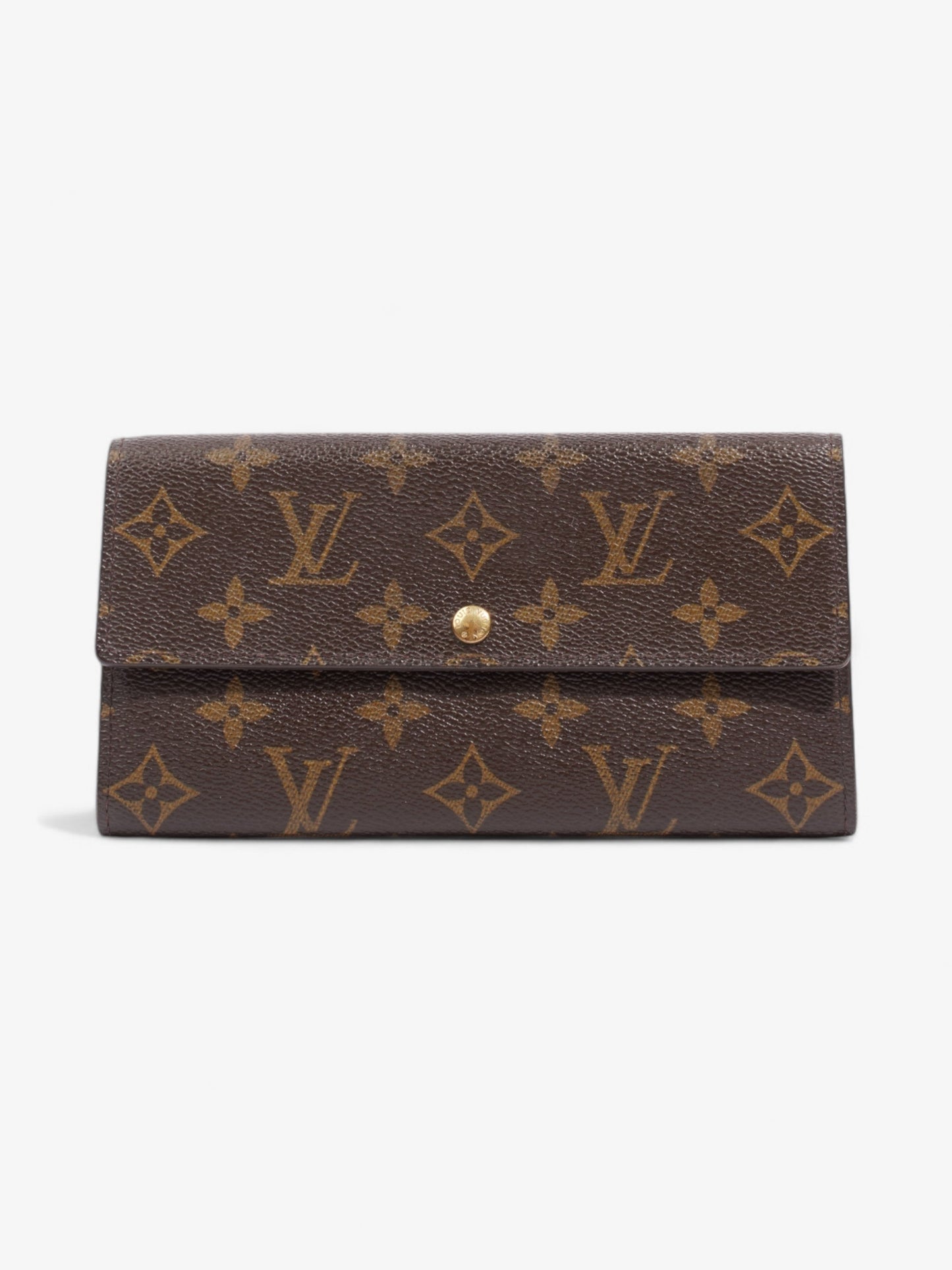 Louis Vuitton Sarah Wallet Monogram Coated Canvas