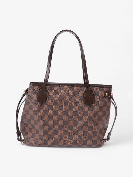 Louis Vuitton Neverfull Damier Ebene Coated Canvas PM