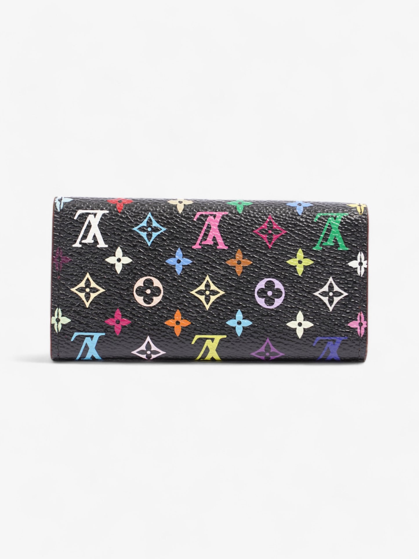 Louis Vuitton Murakami Multicles 4 Key Case Holder Black / Multicolour Coated Canvas