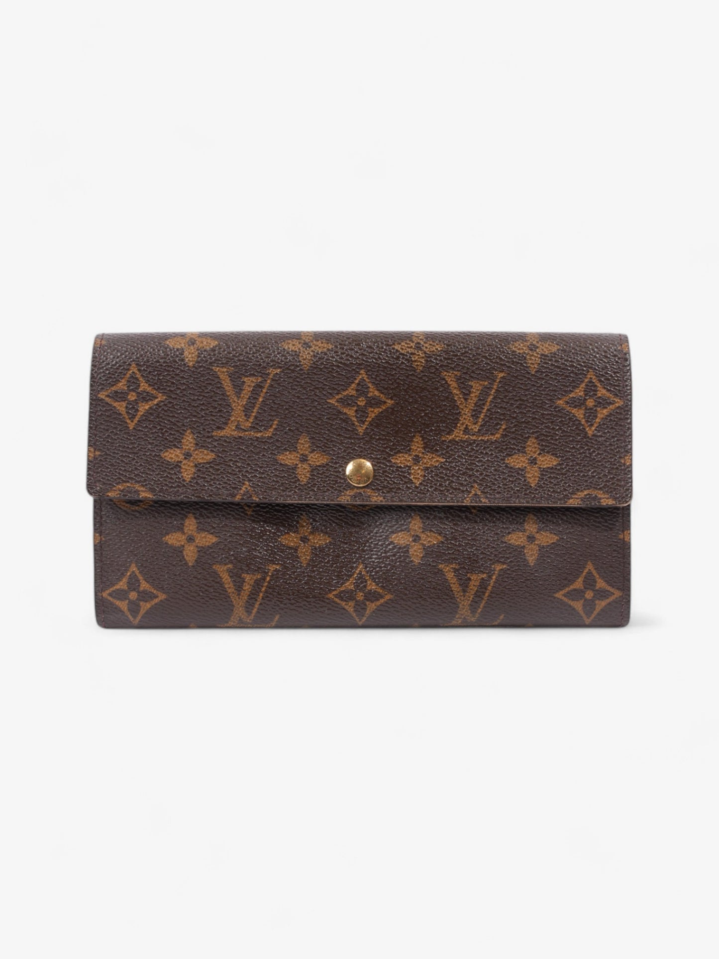 Louis Vuitton Pochette Porte Monecredit Monogram Coated Canvas