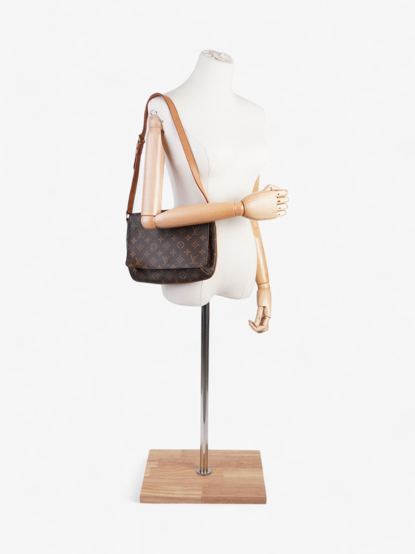 Louis Vuitton Musette Tango Monogram Coated Canvas