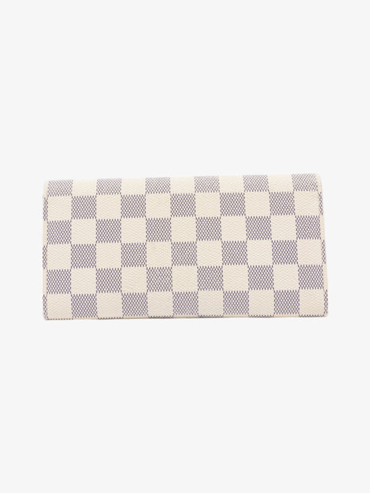 Louis Vuitton Emilie Wallet Damier Azur Coated Canvas