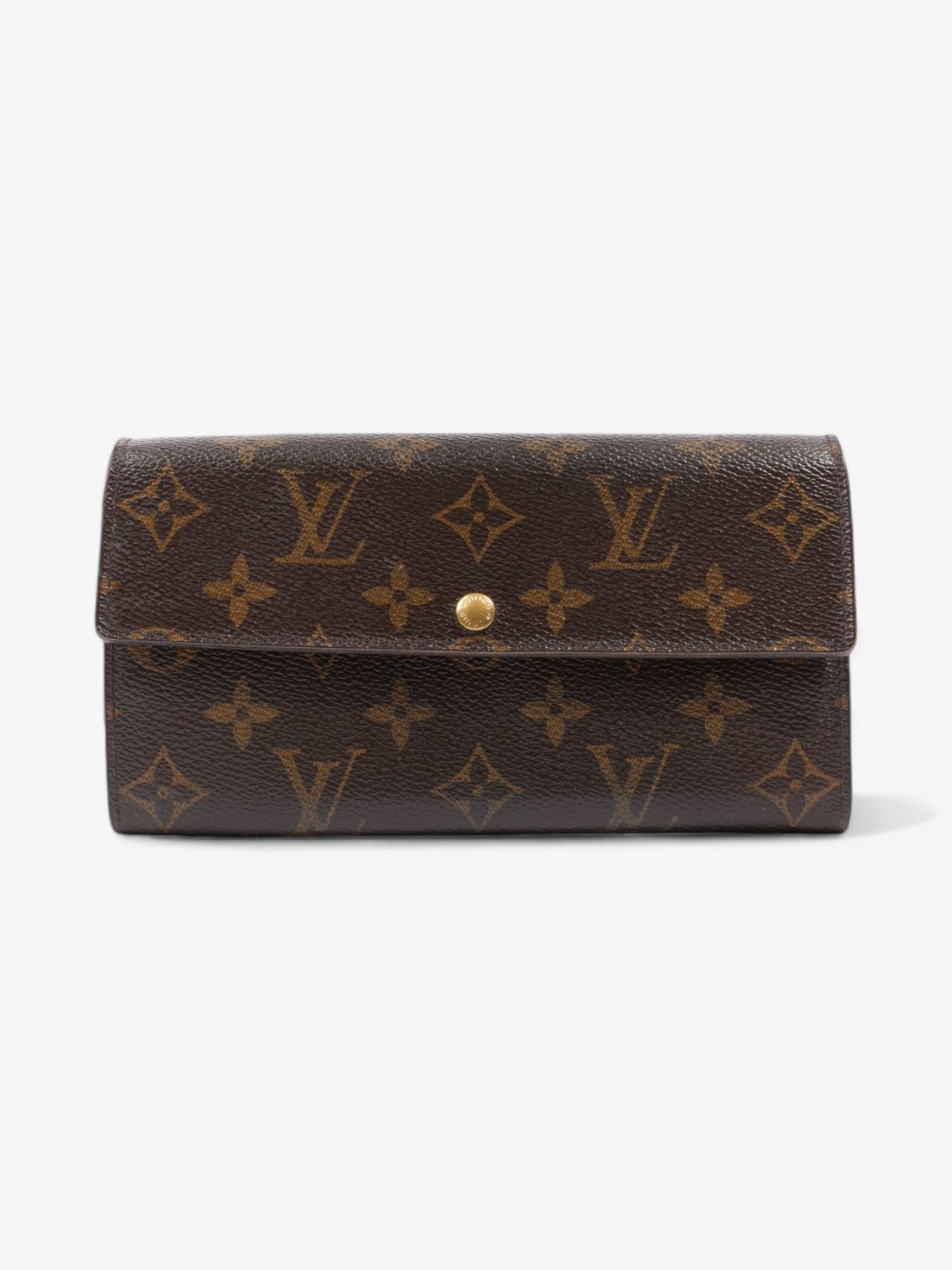 Louis Vuitton Pochette Porte Monecredit Monogram Coated Canvas