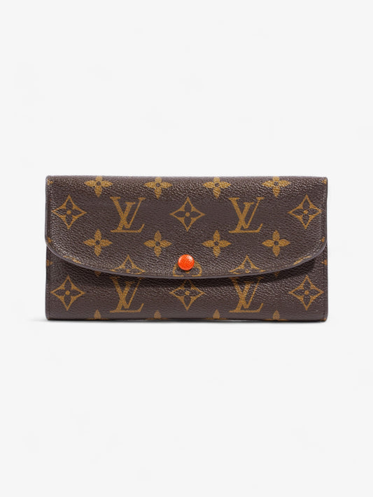 Louis Vuitton Emilie Wallet Monogram Coated Canvas