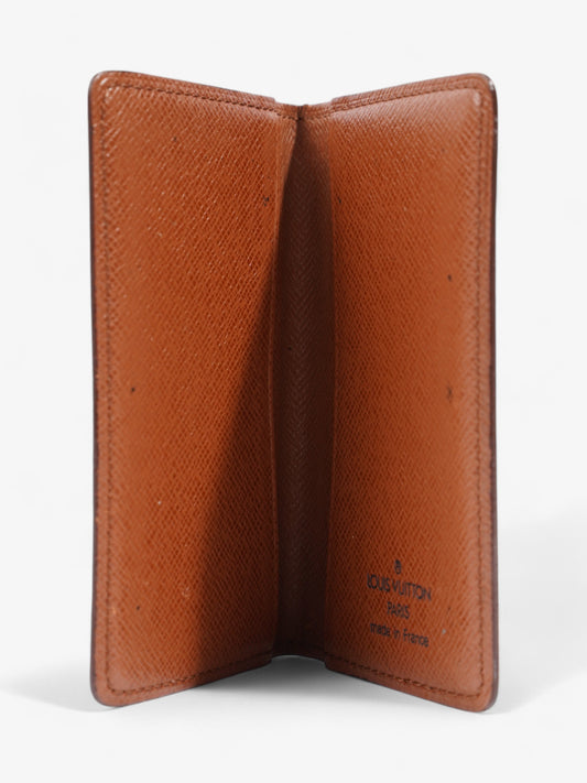 Louis Vuitton Card Case Monogram Coated Canvas