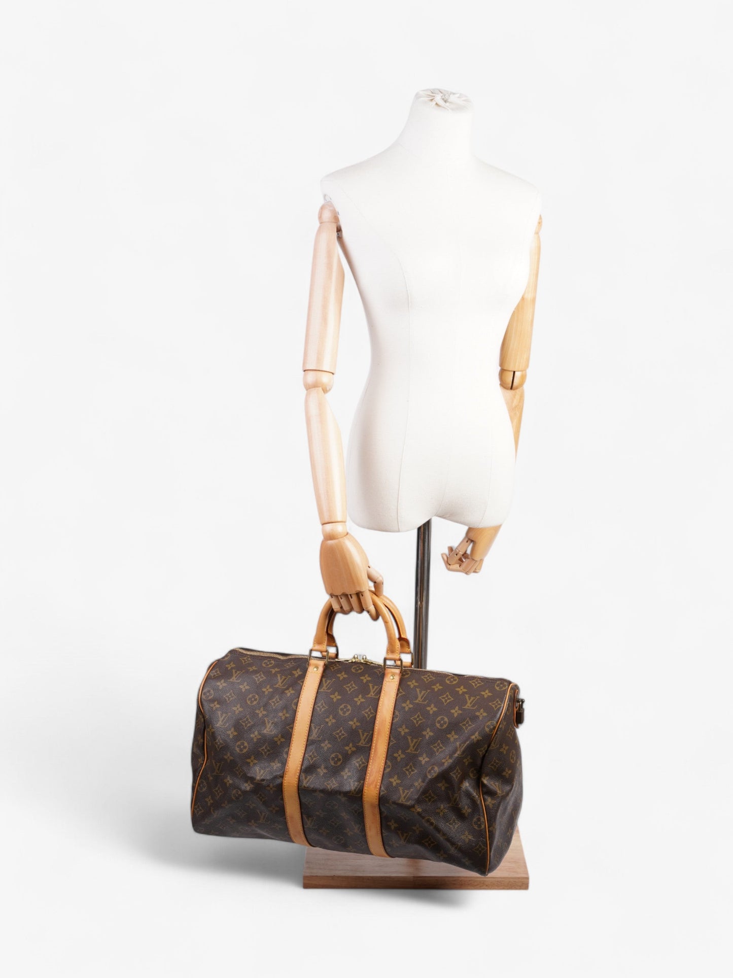 Louis Vuitton Keepall  Monogram Coated Canvas 50