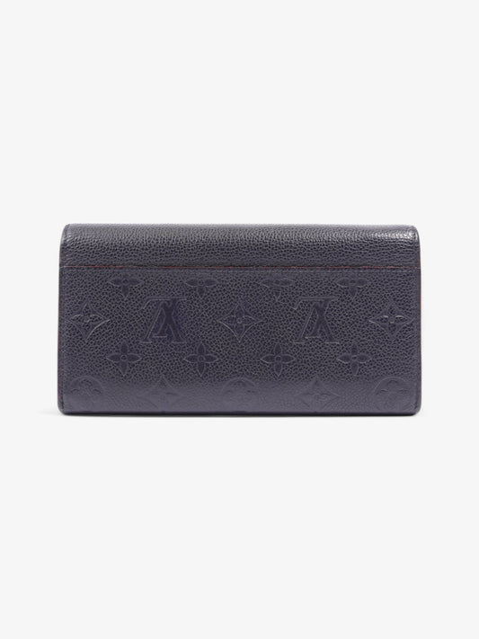 Louis Vuitton Sarah Wallet Black Empreinte Leather