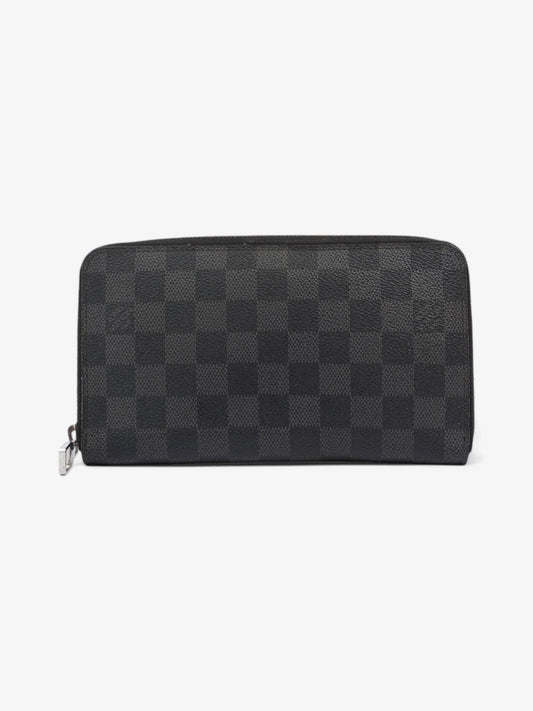 Louis Vuitton Zippy Organiser Damier Graphite Coated Canvas