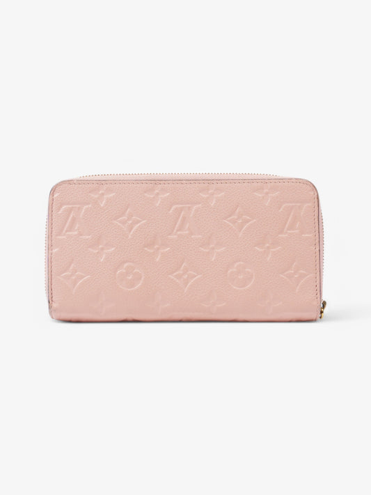 Louis Vuitton Zippy Wallet Rose Empreinte Leather