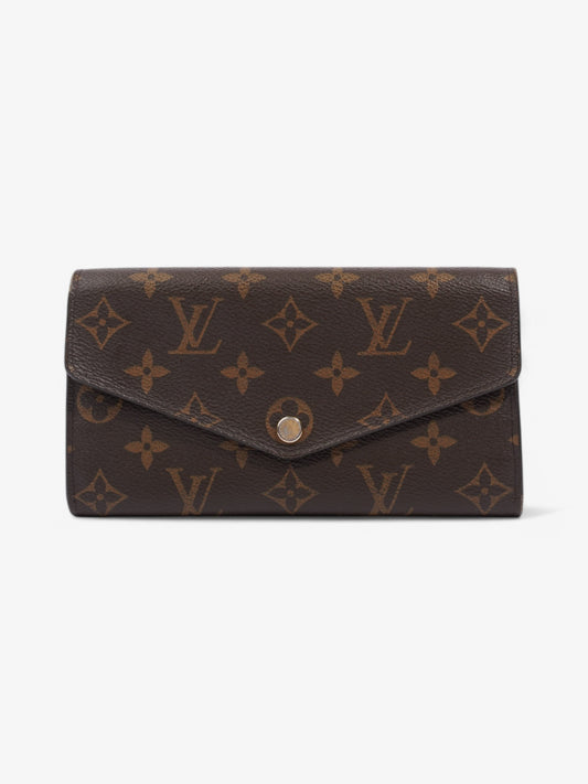 Louis Vuitton Sarah Wallet Monogram Coated Canvas