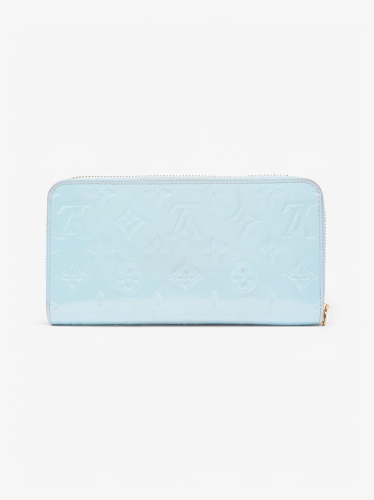 Louis Vuitton Zippy Wallet Baby Blue Vernis Leather