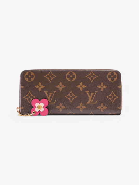 Louis Vuitton Clemence Wallet Monogram Coated Canvas