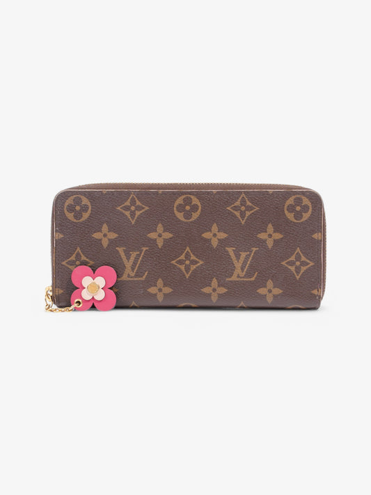 Louis Vuitton Clemence Wallet Monogram Coated Canvas