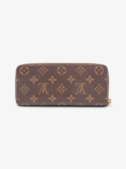 Louis Vuitton Clemence Wallet Monogram Coated Canvas