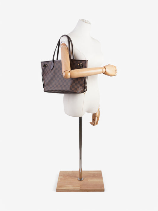 Louis Vuitton Neverfull Damier Ebene Coated Canvas PM