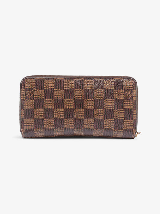 Louis Vuitton Zippy Wallet Damier Ebene Coated Canvas