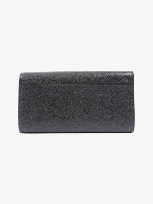 Louis Vuitton Sarah Wallet Black Empreinte Leather