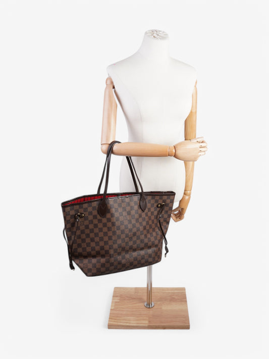 Louis Vuitton Neverfull Damier Ebene Coated Canvas MM