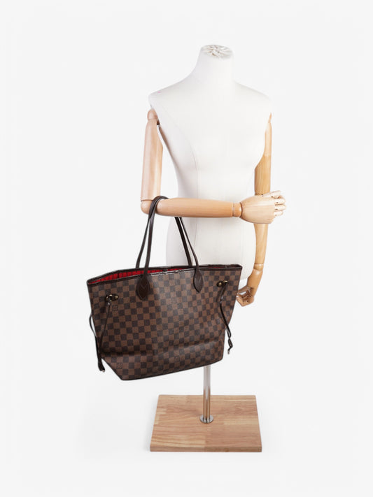 Louis Vuitton Neverfull Damier Ebene Coated Canvas MM