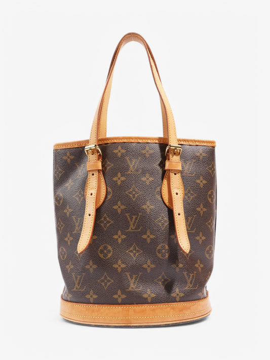 Louis Vuitton Bucket Monogram Coated Canvas PM