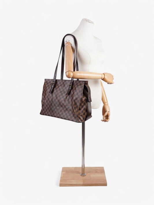 Louis Vuitton Chelsea Damier Ebene Coated Canvas