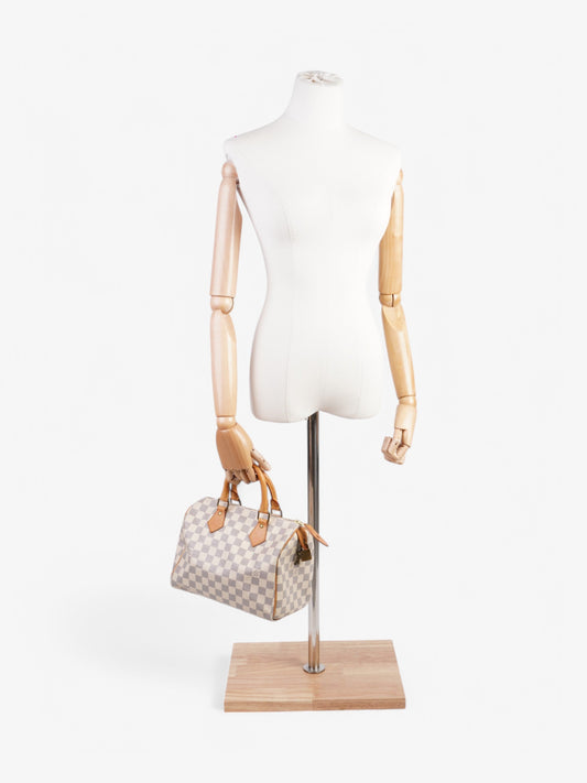 Louis Vuitton Speedy Damier Azur Coated Canvas 25