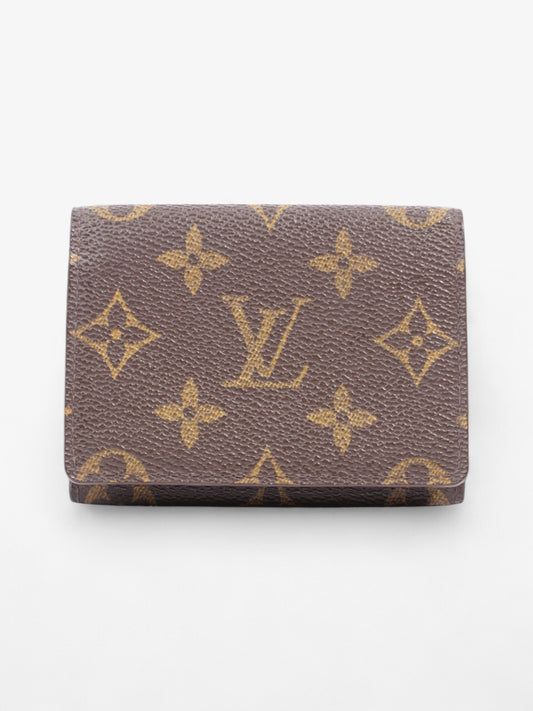 Louis Vuitton Anne Verlop Carte de Visit Monogram Coated Canvas