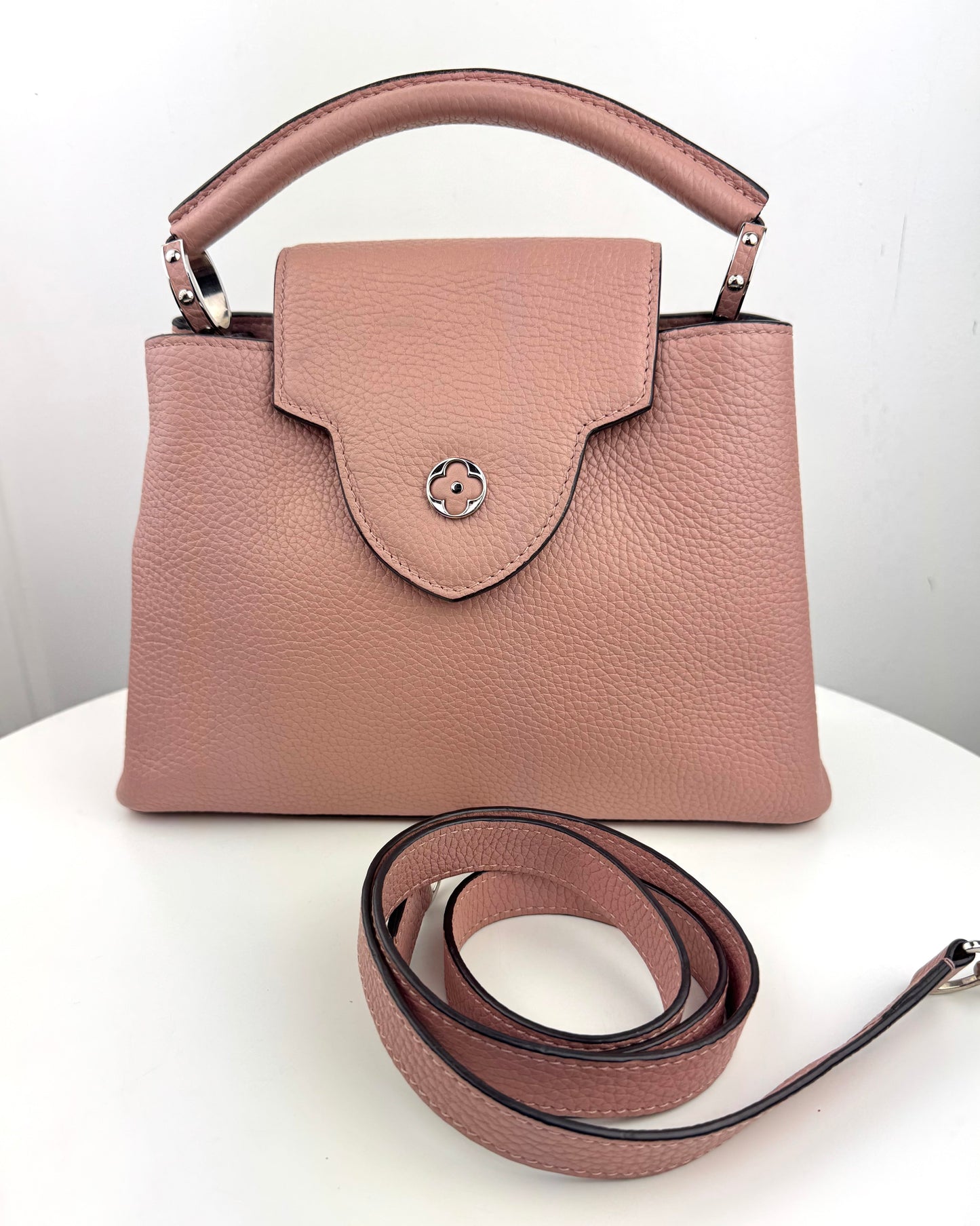 Louis Vuitton Capucines Bag Leather BB