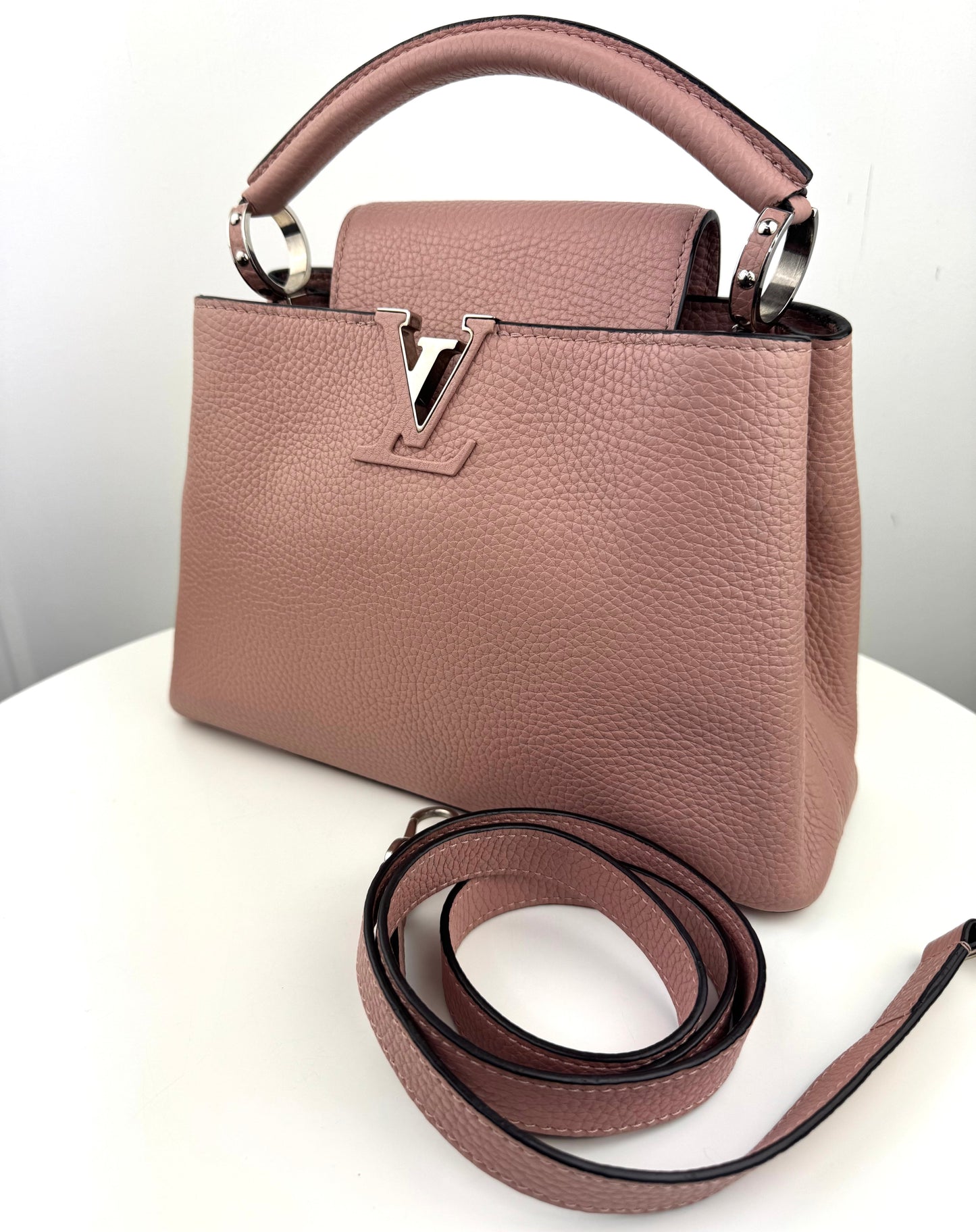 Louis Vuitton Capucines Bag Leather BB