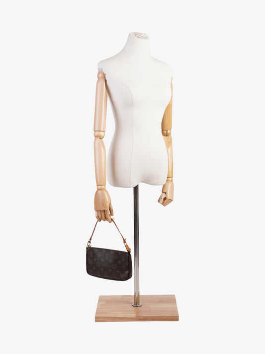 Louis Vuitton Pochette Accessoires Monogram Coated Canvas