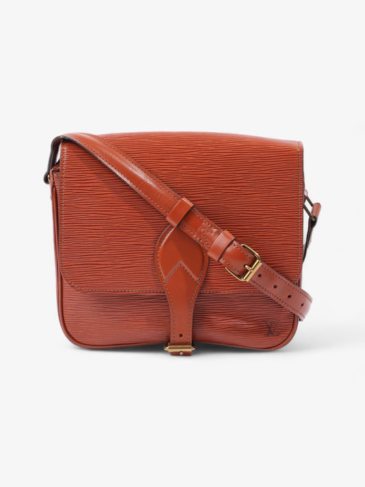 Louis Vuitton Cartouchiere Brown Epi Leather MM