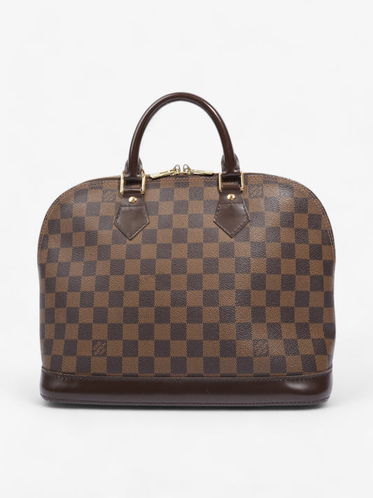 Louis Vuitton Alma Damier Ebene Coated Canvas PM