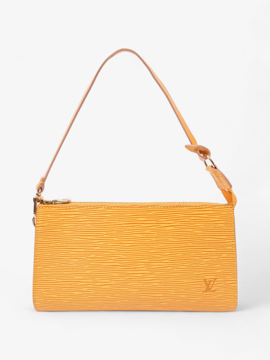 Louis Vuitton Pochette Accessoires Yellow Epi Leather
