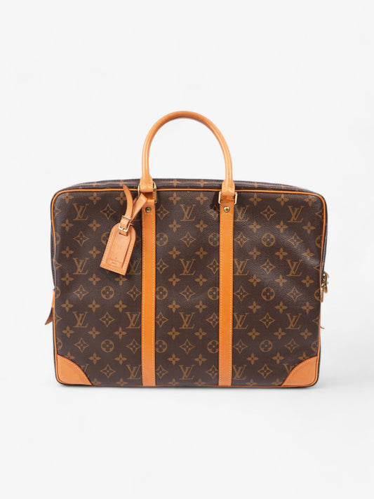 Louis Vuitton Porte Documents Voyage Monogram Coated Canvas