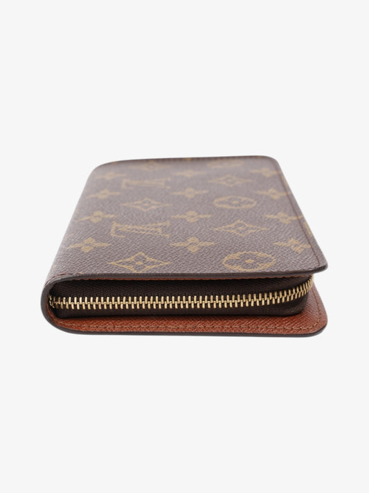 Louis Vuitton Porte Monnaie Zip Monogram Coated Canvas