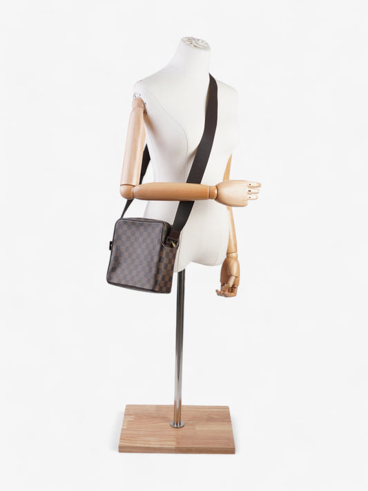 Louis Vuitton Olav Damier Ebene Coated Canvas