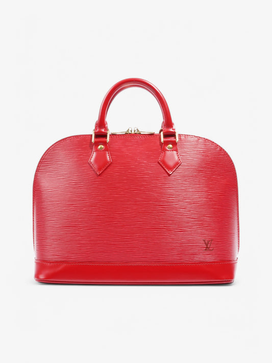 Louis Vuitton Alma Red Epi Leather PM