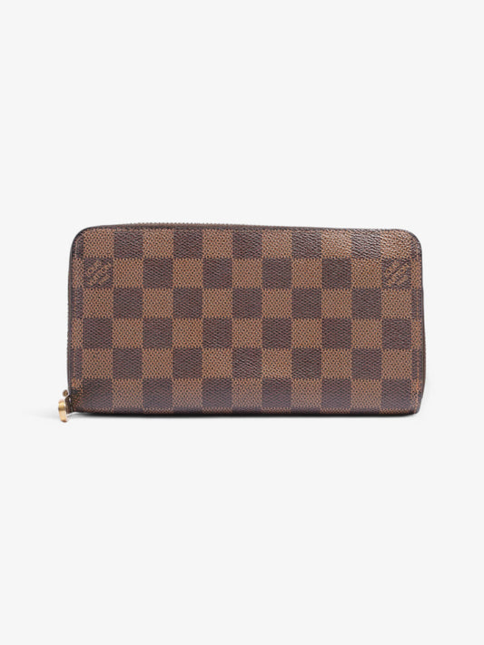 Louis Vuitton Zippy Wallet Damier Ebene Coated Canvas