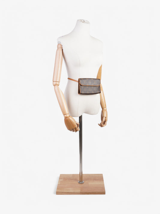 Louis Vuitton Pochette Florentine Monogram Coated Canvas S