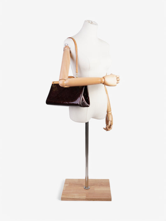 Louis Vuitton Verni Roxburry Drive Amarante Calf Leather