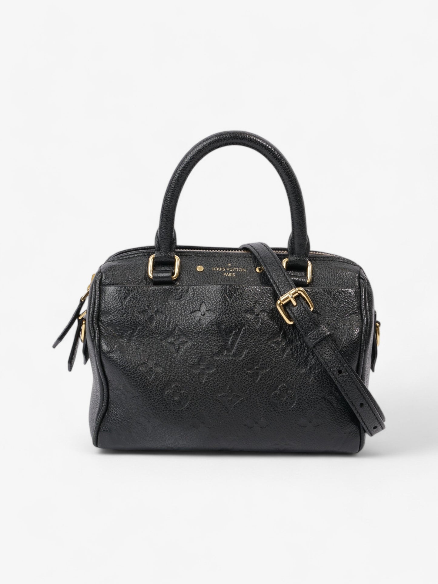 Louis Vuitton Speedy Bandoulière Monogram Empreinte / Black Empreinte Leather 20