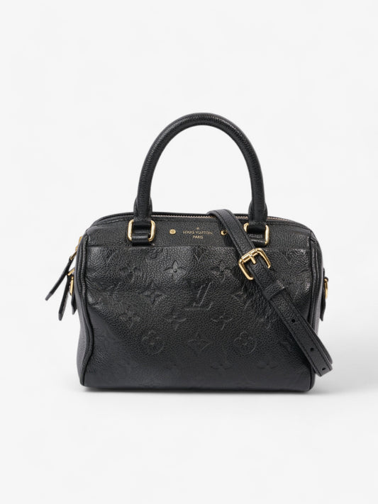 Louis Vuitton Speedy Bandoulière Monogram Empreinte / Black Empreinte Leather 20