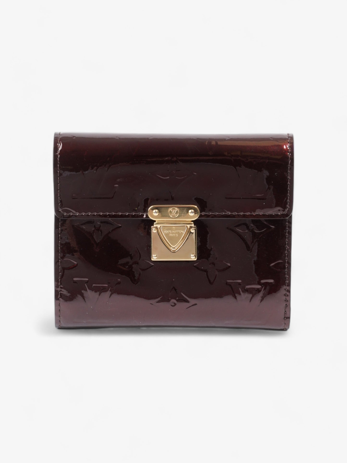 Louis Vuitton Koala Wallet Monogram Deep Purple Patent Leather